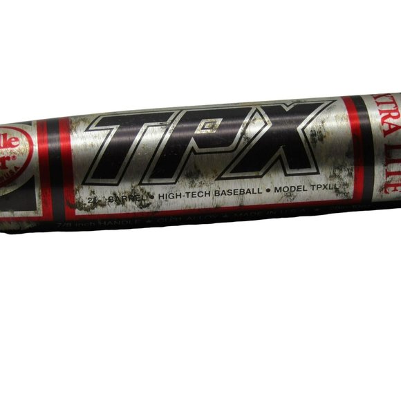 Louisville Slugger TPX Baseball Bat 28"/19 oz Extra Little Alloy 7/8" Handle - Picture 3 of 6